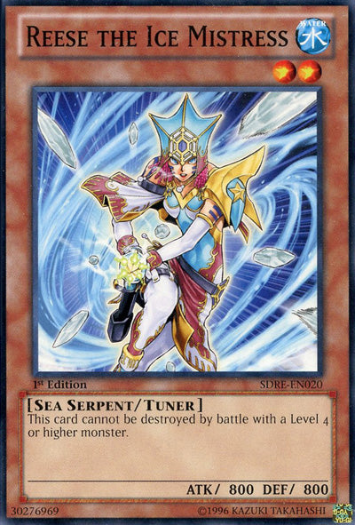 Reese the Ice Mistress [SDRE-EN020] Common Yu-Gi-Oh!