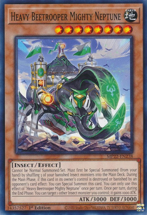 Heavy Beetrooper Mighty Neptune [MP22-EN238] Common Yu-Gi-Oh!