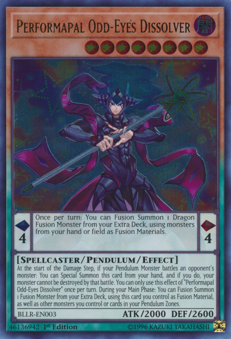 Performapal Odd-Eyes Dissolver [BLLR-EN003] Ultra Rare Yu-Gi-Oh!