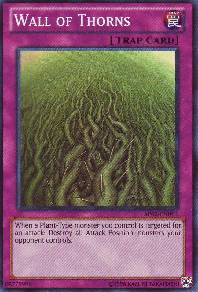 Wall of Thorns [AP03-EN013] Super Rare Yu-Gi-Oh!