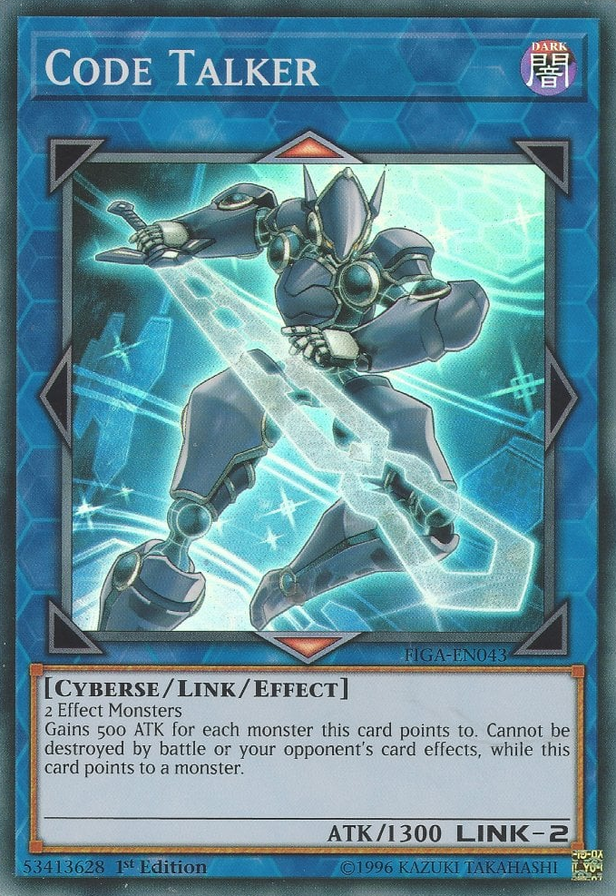 Code Talker [FIGA-EN043] Super Rare Yu-Gi-Oh!