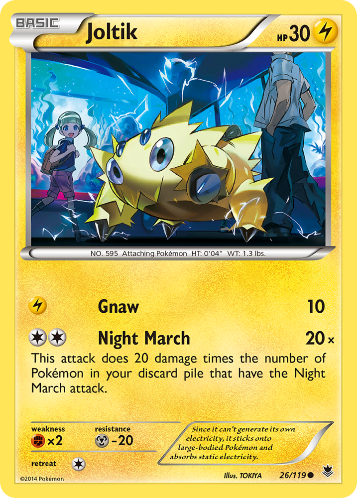 Joltik (26/119) [XY: Phantom Forces] Pokémon