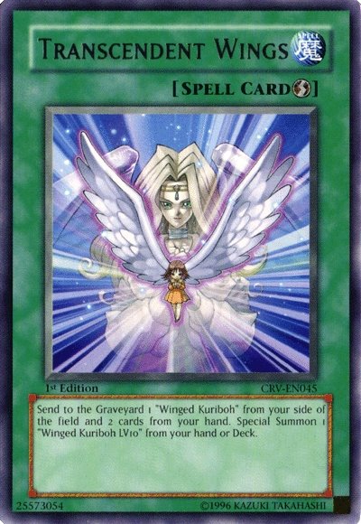Transcendent Wings [CRV-EN045] Rare Yu-Gi-Oh!