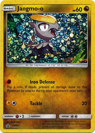 Jangmo o (SM40) (General Mills Promo) [Sun & Moon: Black Star Promos] Pokémon