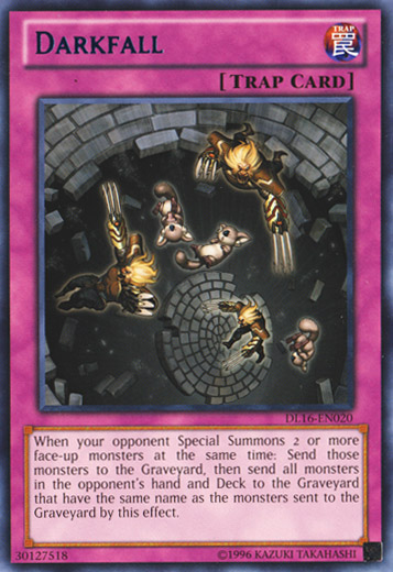 Darkfall (Blue) [DL16-EN020] Rare Yu-Gi-Oh!