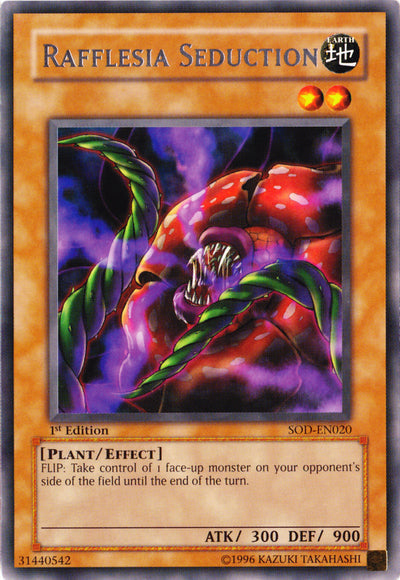 Rafflesia Seduction [SOD-EN020] Rare Yu-Gi-Oh!