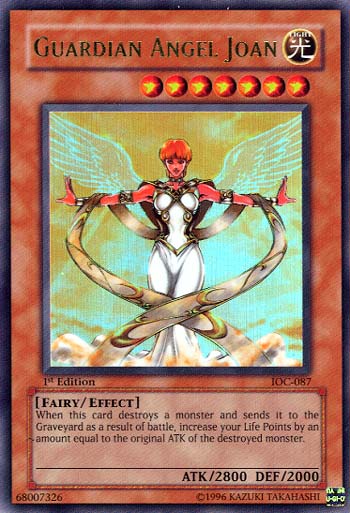 Guardian Angel Joan [IOC-087] Ultra Rare Yu-Gi-Oh!