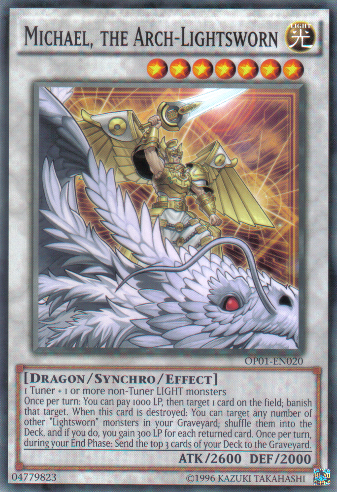 Michael, the Arch-Lightsworn [OP01-EN020] Common Yu-Gi-Oh!