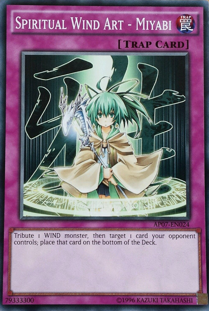 Spiritual Wind Art - Miyabi [AP07-EN024] Common Yu-Gi-Oh!