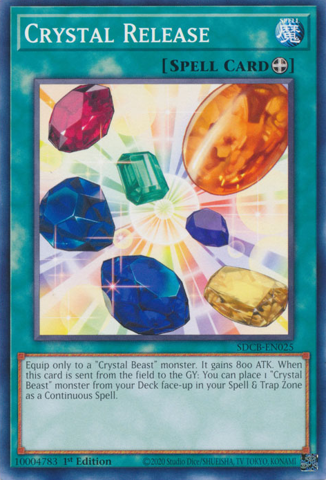 Crystal Release [SDCB-EN025] Common Yu-Gi-Oh!