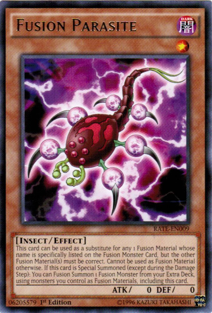 Fusion Parasite [RATE-EN009] Rare Yu-Gi-Oh!