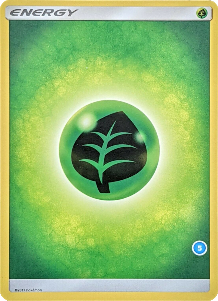 Grass Energy (Deck Exclusive #5) [Sun & Moon: Trainer Kit - Alolan Ninetales] Pokémon
