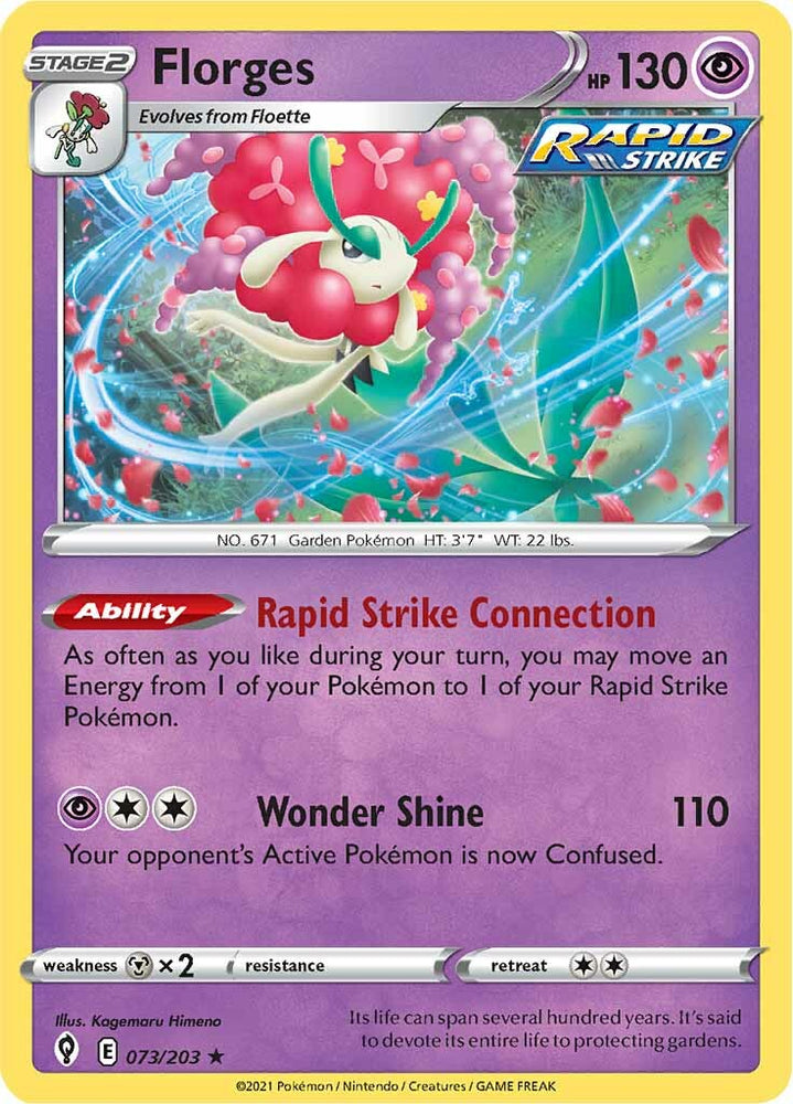 Florges (073/203) [Sword & Shield: Evolving Skies] Pokémon