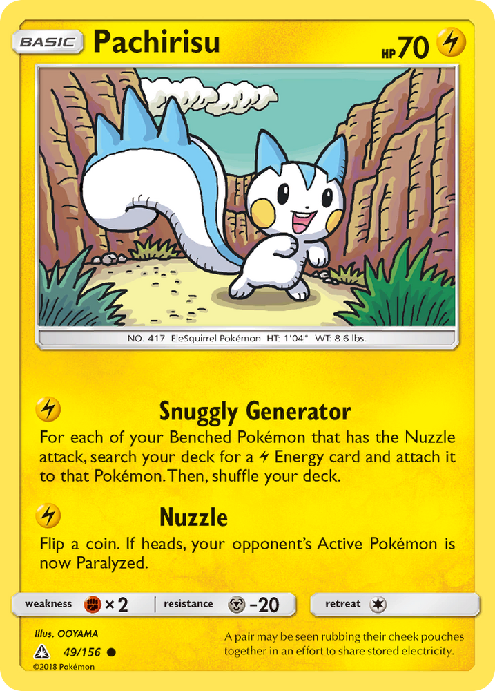 Pachirisu (49/156) [Sun & Moon: Ultra Prism] Pokémon