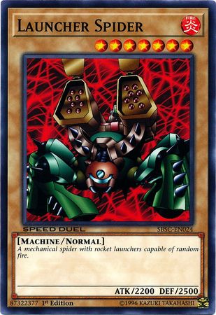 Launcher Spider [SBSC-EN024] Common Yu-Gi-Oh!