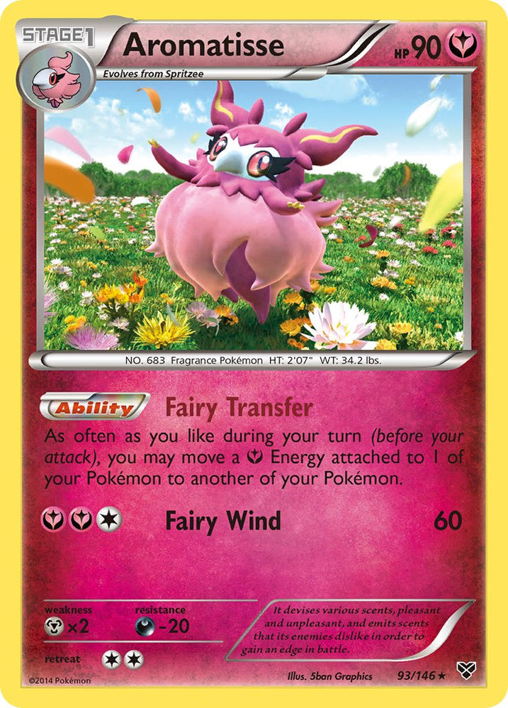 Aromatisse (93/146) (Theme Deck Exclusive) [XY: Base Set] Pokémon
