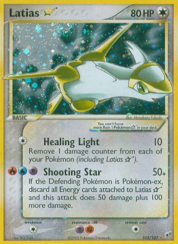 Latias Star (105/107) [EX: Deoxys] Pokémon
