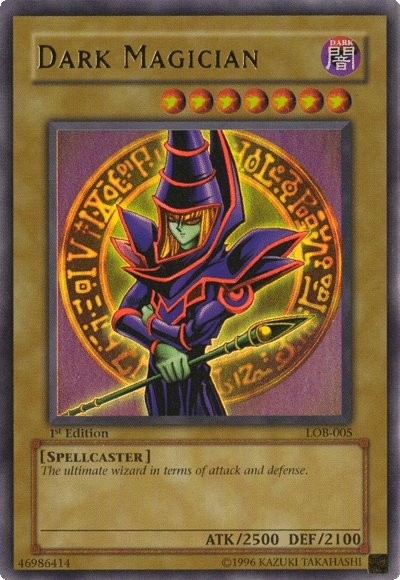 Dark Magician [LOB-005] Ultra Rare Yu-Gi-Oh!