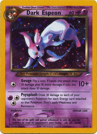 Dark Espeon (4/105) [Neo Destiny Unlimited] Pokémon
