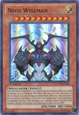 Neos Wiseman [LCGX-EN040] Ultra Rare Yu-Gi-Oh!