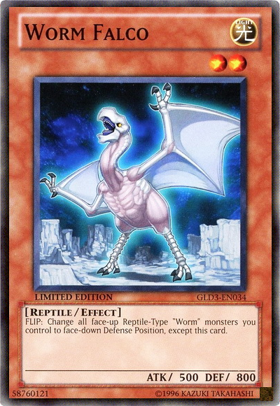 Worm Falco [GLD3-EN034] Common Yu-Gi-Oh!
