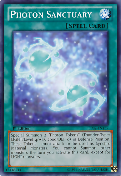 Photon Sanctuary [BP02-EN167] Mosaic Rare Yu-Gi-Oh!