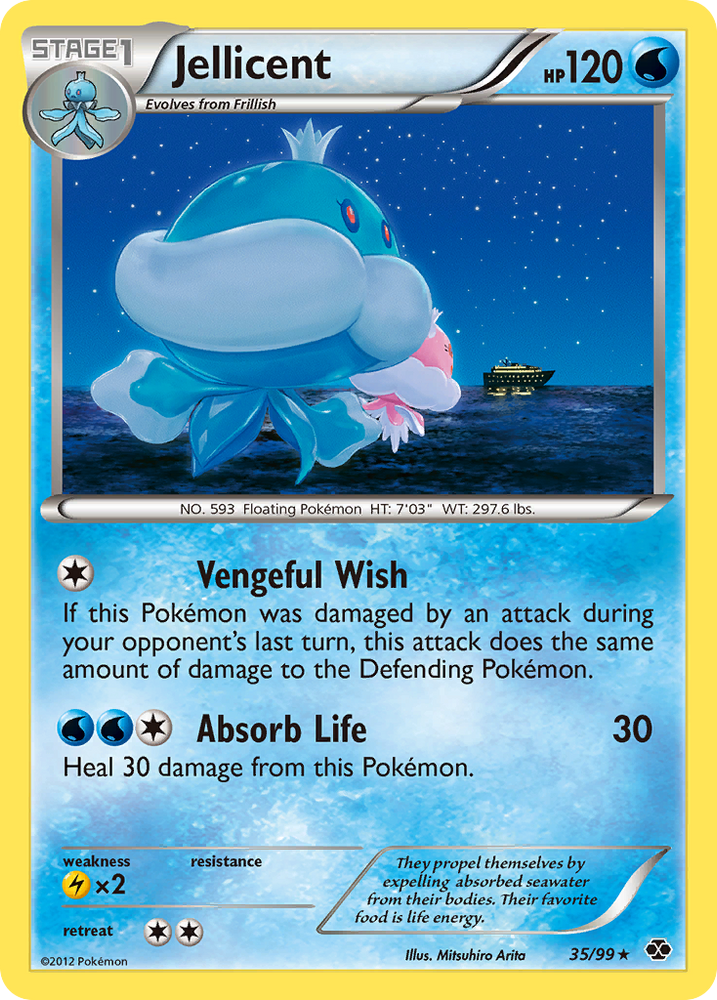 Jellicent (35/99) [Black & White: Next Destinies] Pokémon