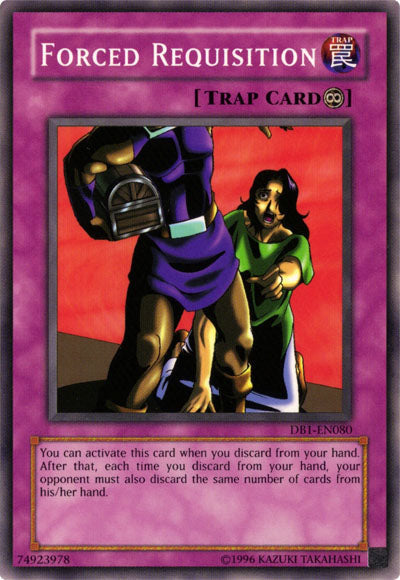 Forced Requisition [DB1-EN080] Common Yu-Gi-Oh!