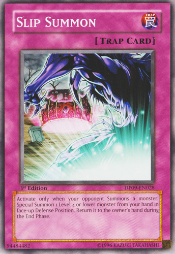 Slip Summon [DP09-EN028] Common Yu-Gi-Oh!