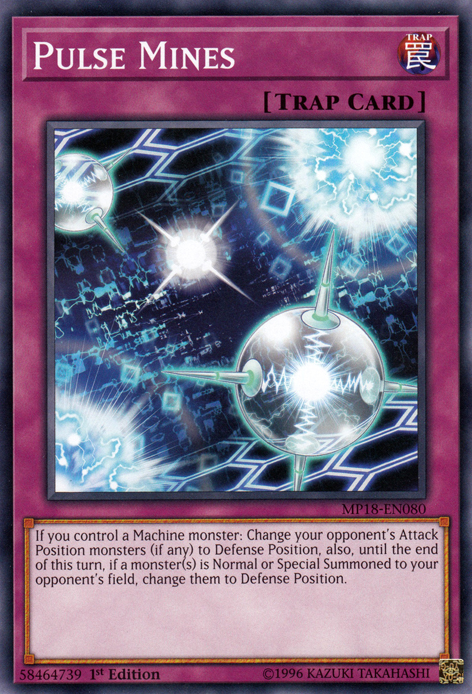 Pulse Mines [MP18-EN080] Common Yu-Gi-Oh!
