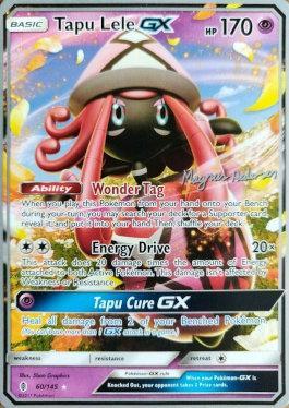 Tapu Lele GX (60/145) (Garbanette - Magnus Pedersen) [World Championships 2018] Pokémon