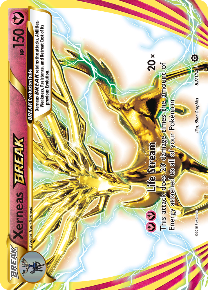 Xerneas BREAK (82/114) [XY: Steam Siege] Pokémon