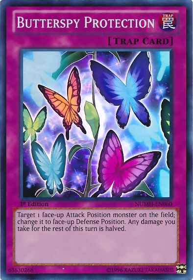 Butterspy Protection [NUMH-EN060] Super Rare Yu-Gi-Oh!