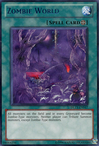 Zombie World (Purple) [DL13-EN017] Rare Yu-Gi-Oh!