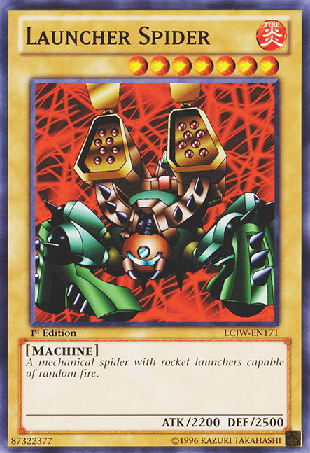 Launcher Spider [LCJW-EN171] Common Yu-Gi-Oh!