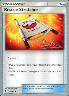 Rescue Stretcher (130/145) (Infinite Force - Diego Cassiraga) [World Championships 2017] Pokémon