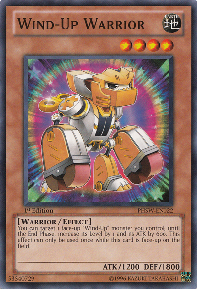 Wind-Up Warrior [PHSW-EN022] Common Yu-Gi-Oh!
