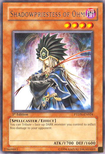 Shadowpriestess of Ohm [PTDN-EN024] Rare Yu-Gi-Oh!