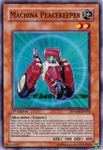 Machina Peacekeeper [SDMM-EN003] Super Rare Yu-Gi-Oh!