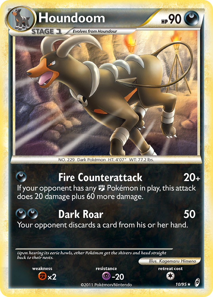 Houndoom (10/95) [HeartGold & SoulSilver: Call of Legends] Pokémon