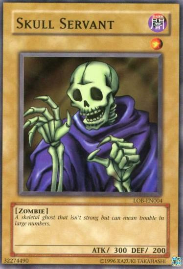 Skull Servant [LOB-EN004] Common Yu-Gi-Oh!