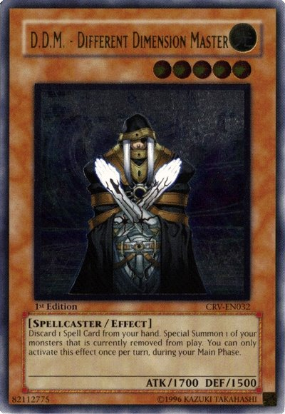 D.D.M. - Different Dimension Master [CRV-EN032] Ultimate Rare Yu-Gi-Oh!