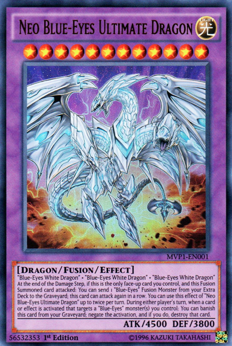Neo Blue-Eyes Ultimate Dragon [MVP1-EN001] Ultra Rare Yu-Gi-Oh!