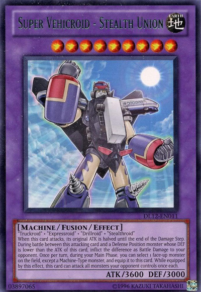 Super Vehicroid - Stealth Union (Green) [DL12-EN011] Rare Yu-Gi-Oh!