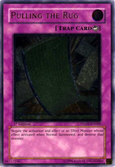 Pulling the Rug [STON-EN060] Ultimate Rare Yu-Gi-Oh!