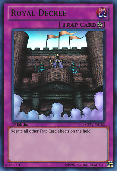 Royal Decree [LCYW-EN182] Ultra Rare Yu-Gi-Oh!