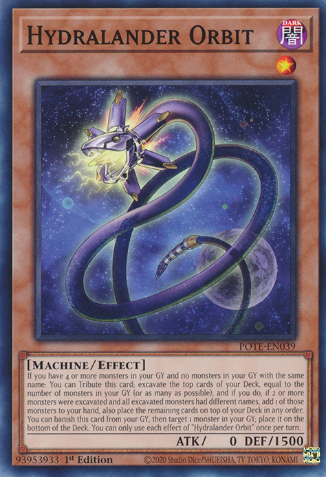 Hydralander Orbit [POTE-EN039] Common Yu-Gi-Oh!