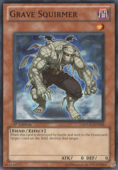 Grave Squirmer [SDGU-EN020] Common Yu-Gi-Oh!