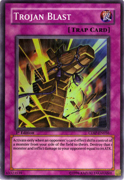 Trojan Blast [CDIP-EN056] Super Rare Yu-Gi-Oh!