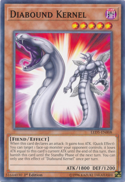 Diabound Kernel [LED5-EN008] Common Yu-Gi-Oh!